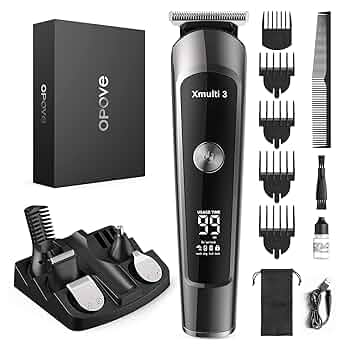Amazon.com: opove Electric Beard Trimmer for Men, All-in-1